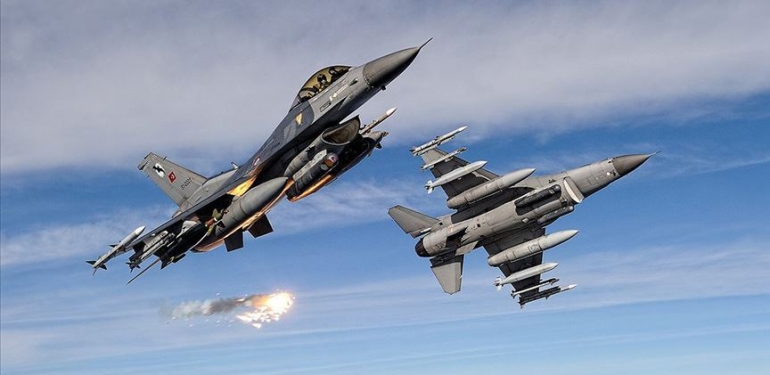 Kuzey Irak’a 16 Hava Harekatı Düzenlendi