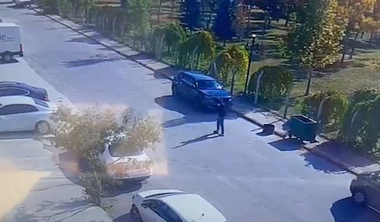 Konya’da kameraya el sallayan hırsız 1 saatte yakalandı