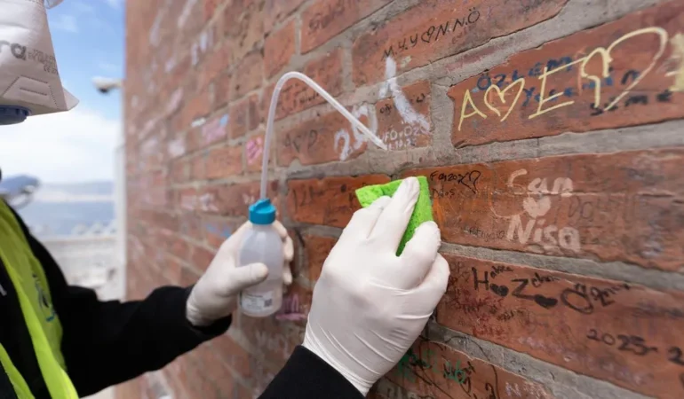 İzmir Miras sahada… Hafızayı vandalizme karşı koruyorlar