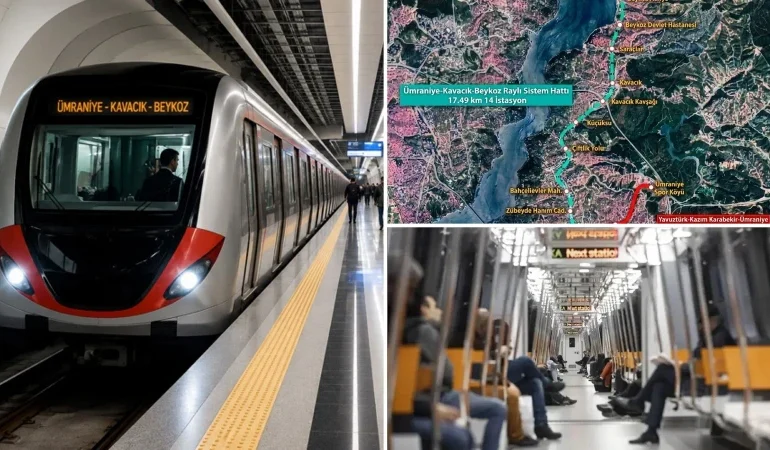 İstanbul’a yeni metro hattı geliyor: Trafiği yoğun 3 ilçe birbirine bağlanacak