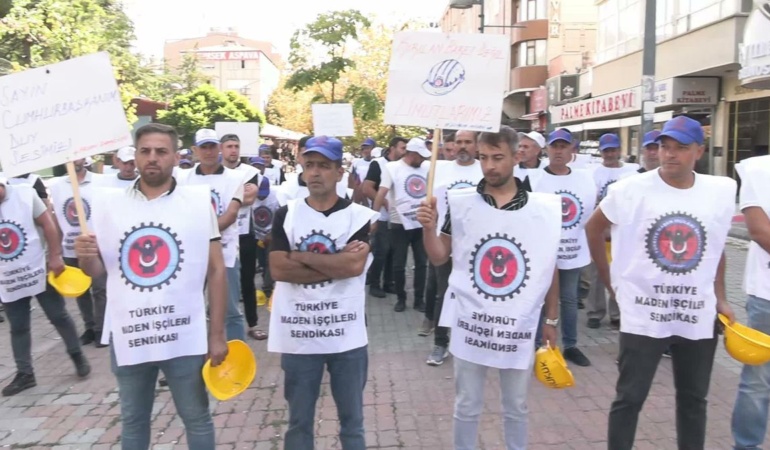 Maden işçilerinden alacak eyleminde gözdağı: ‘Bu hafta ödenmezse eylemlerimiz şiddetlenecek’