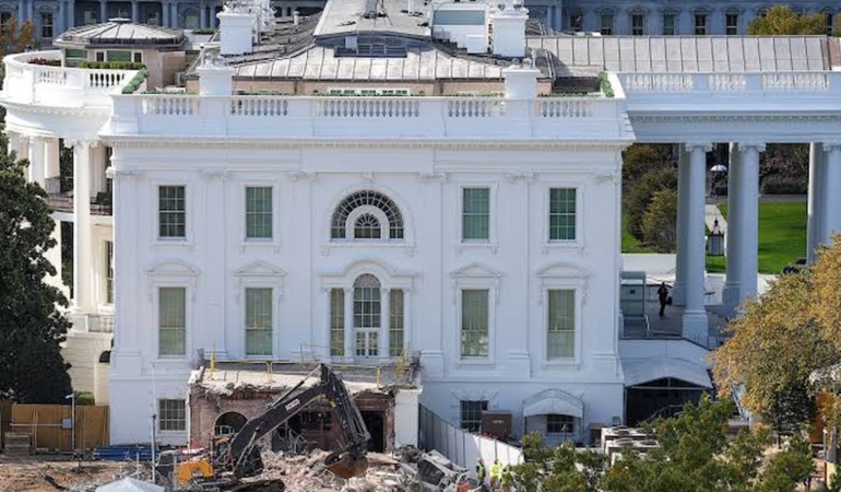 Trump Beyaz Saray’ın altına 600 milyon dolarlık gizli askeri üs inşa ediyor