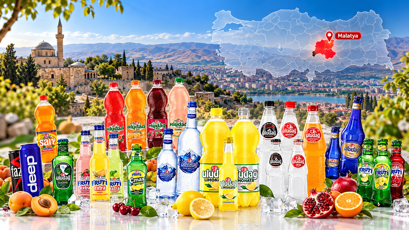 Malatya’nın Renkli İçecek Vitrini